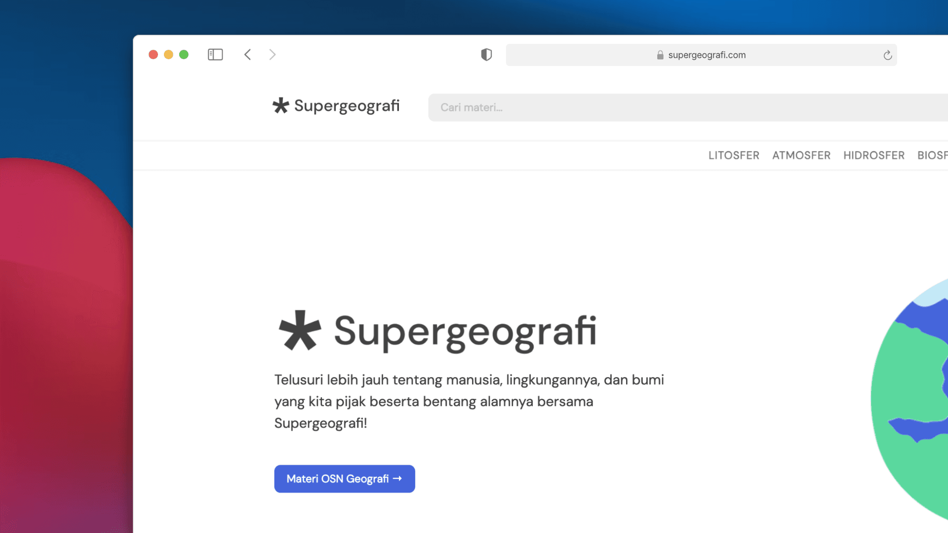 Supergeografi